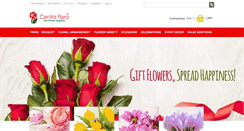 Desktop Screenshot of centraflora.com